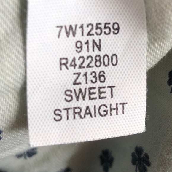 Lucky Brand Mid Rise Sweet Straight Jeans Size 10 - Picture 10 of 14